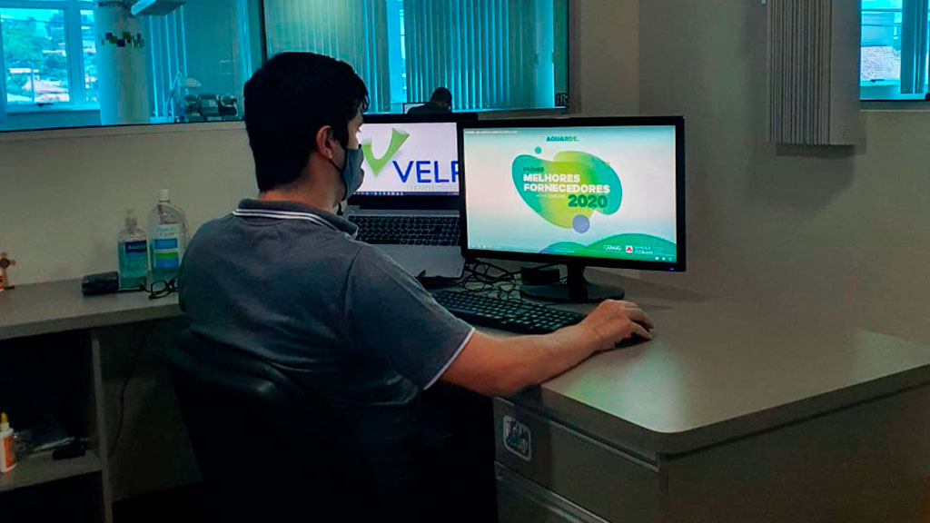 Velp fica entre os três melhores fornecedores da Cemig na categoria tecnologia